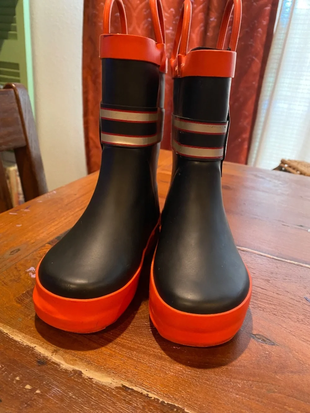 Fireman Rainboots toddler 5/6